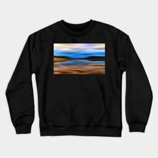 Loch at Low Tide(Loch Fleet) Crewneck Sweatshirt